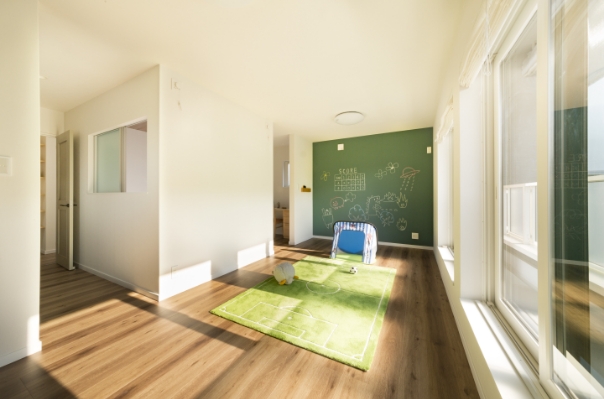 間仕切り可能な洋室